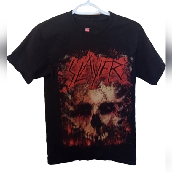 Official Slayer 2016 World Tour Concert Tee Tshirt Band Merch Death Metal Size S - Picture 1 of 6